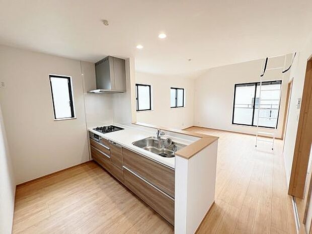 料理の時間が楽しくなるキッチンスペースです。