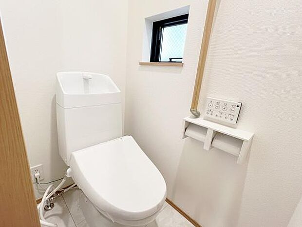 ほっと安らげるトイレ空間です。