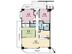 間取図画像 3LDK