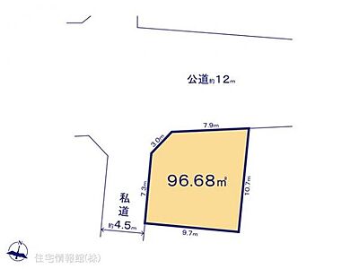 区画図:図面と異なる場合は現況を優先 区画図:図面と異なる場合は現況を優先