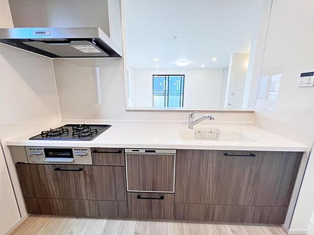 料理の時間が楽しくなるキッチンスペースです。