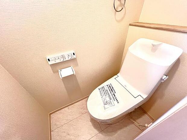 ほっと安らげるトイレ空間です。