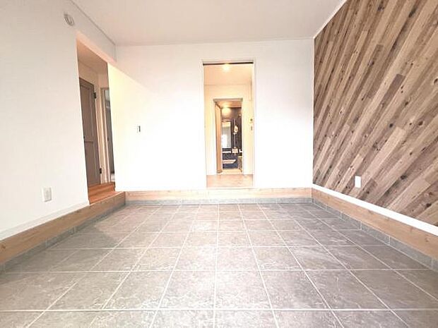 いつも気持ちよくご家族を迎えられる玄関です。