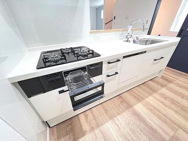 料理の時間が楽しくなるキッチンスペースです。