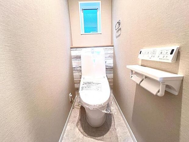 ほっと安らげるトイレ空間です。