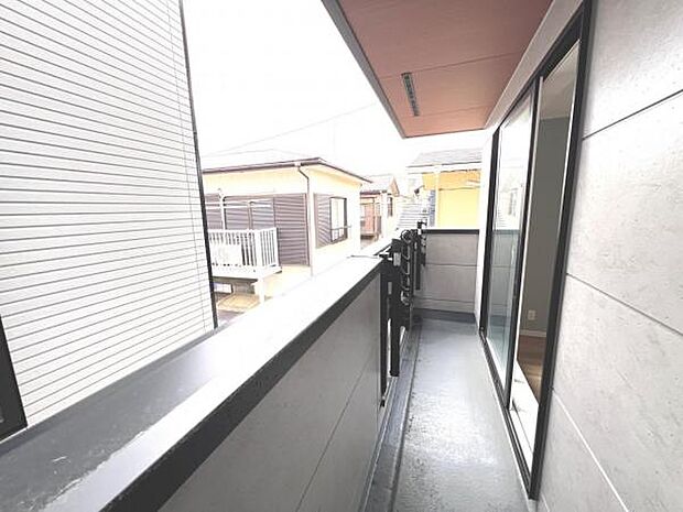 お洗濯ものを気持ち良く太陽の光で干せるのが嬉しいですね。