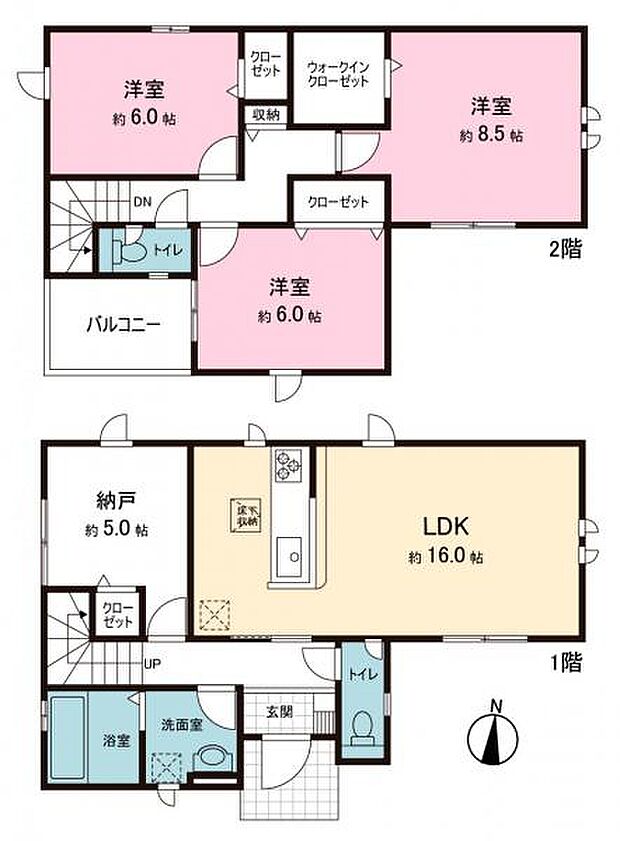 間取図です。図面と異なる場合は現況を優先させていただきます。
