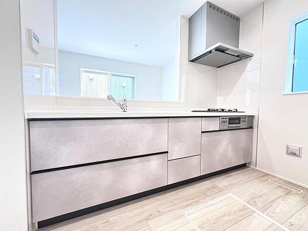 料理の時間が楽しくなるキッチンスペースです。