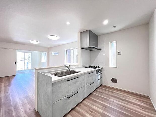 料理の時間が楽しくなるキッチンスペースです。