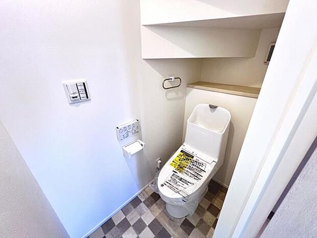 ほっと安らげるトイレ空間です。