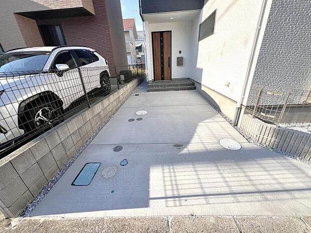 いつも気持ちよくご家族を迎えられる玄関です。