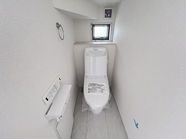 ほっと安らげるトイレ空間です。