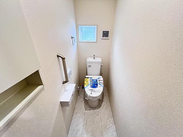 ほっと安らげるトイレ空間です。