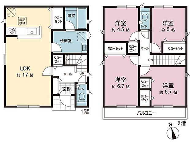 間取図です。図面と異なる場合は現況を優先させていただきます。
