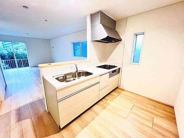 料理の時間が楽しくなるキッチンスペースです。