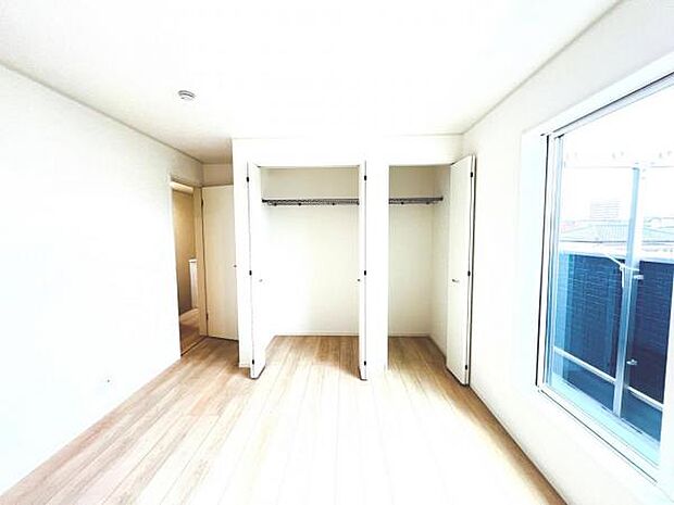 収納豊富な間取りで、室内もスッキリ快適です。