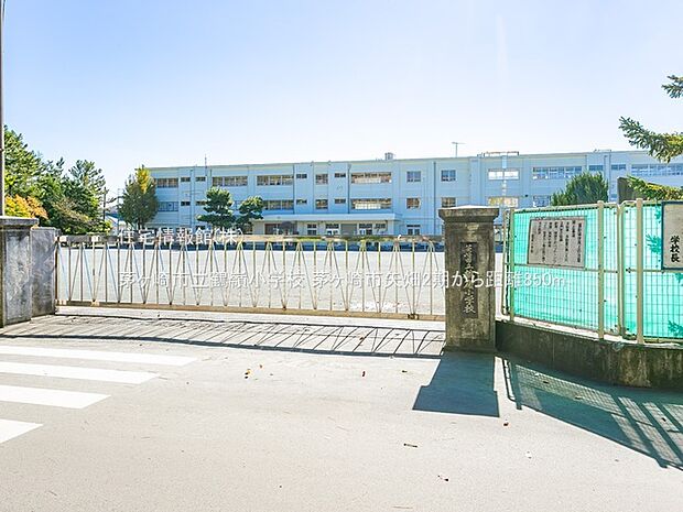 茅ヶ崎市立鶴嶺小学校まで約850m(徒歩11分)