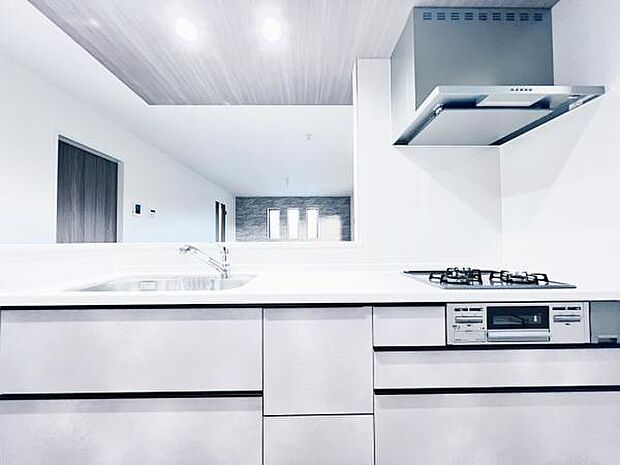 料理の時間が楽しくなるキッチンスペースです。