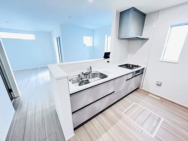 料理の時間が楽しくなるキッチンスペースです。