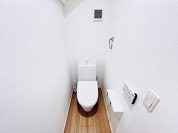 ほっと安らげるトイレ空間です。