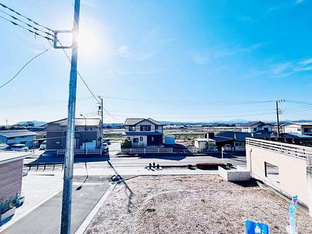 お住まいからの眺望です。