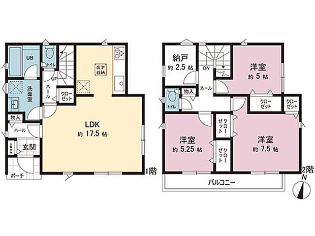 間取図です。図面と異なる場合は現況を優先させていただきます。