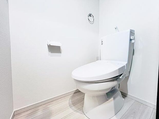 ほっと安らげるトイレ空間です。