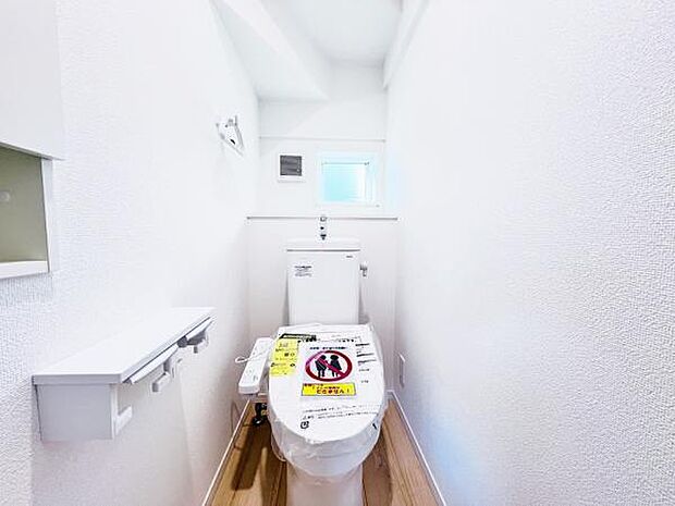 ほっと安らげるトイレ空間です。