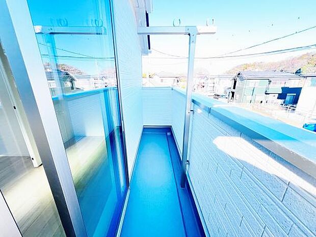 お洗濯ものを気持ち良く太陽の光で干せるのが嬉しいですね。