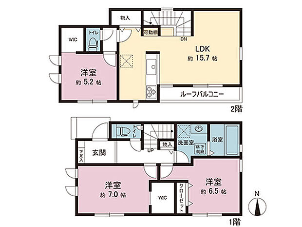 間取図です。図面と異なる場合は現況を優先させていただきます。