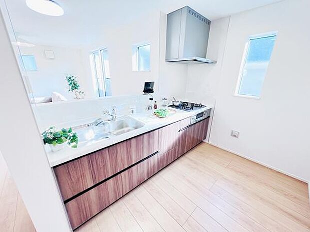 料理の時間が楽しくなるキッチンスペースです。