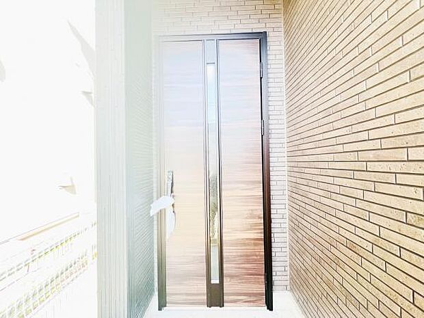 いつも気持ちよくご家族を迎えられる玄関です。