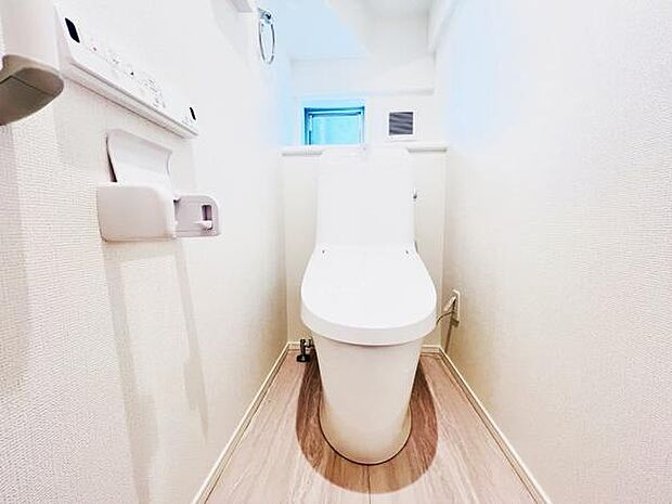 ほっと安らげるトイレ空間です。