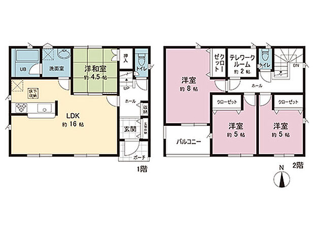 間取図です。図面と異なる場合は現況を優先させていただきます。