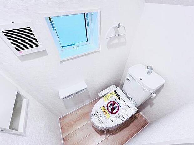 ほっと安らげるトイレ空間です。