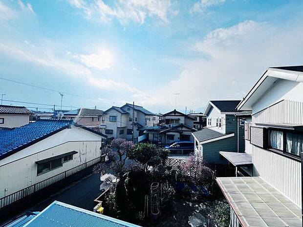 お住まいからの眺望です。