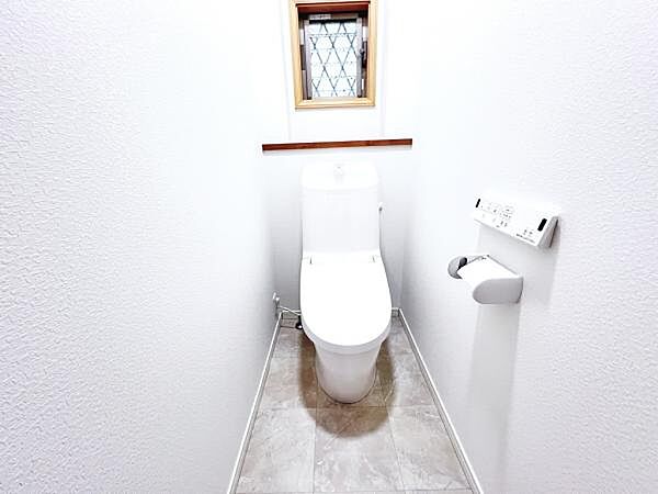ほっと安らげるトイレ空間です。