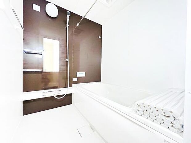 お風呂でほっとひといき。1日の疲れを癒しましょう。