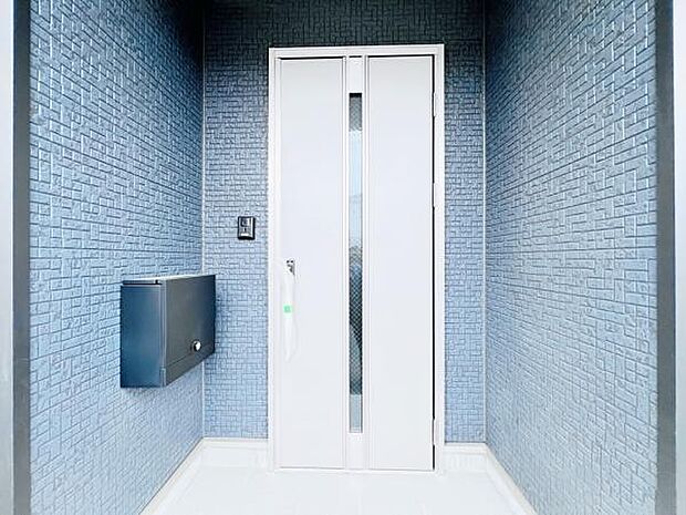 いつも気持ちよくご家族を迎えられる玄関です。