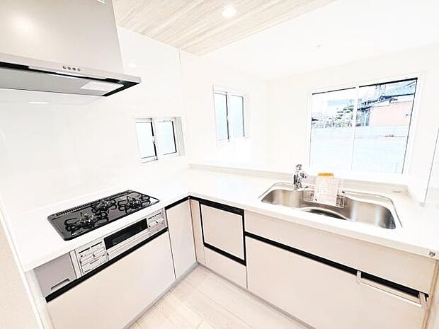 料理の時間が楽しくなるキッチンスペースです。