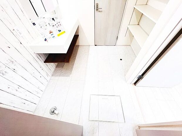 脱衣所は小さなお子様がいるご家庭にも重宝されます。