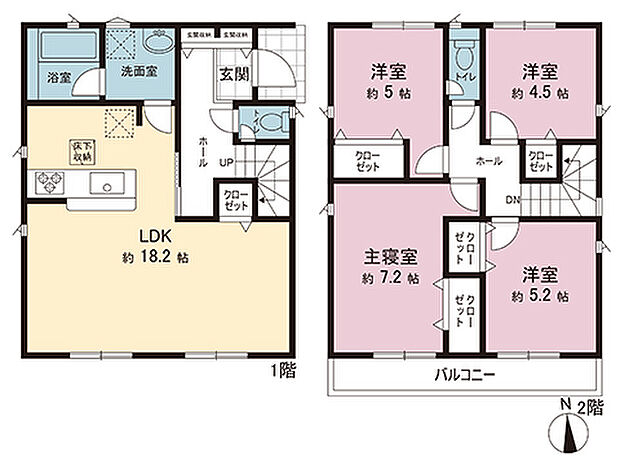 間取図です。図面と異なる場合は現況を優先させていただきます。