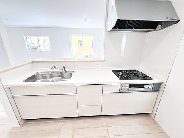 料理の時間が楽しくなるキッチンスペースです。