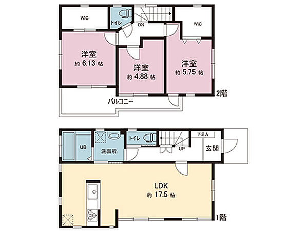 間取図です。図面と異なる場合は現況を優先させていただきます。