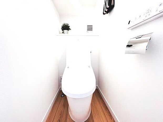 ほっと安らげるトイレ空間です。