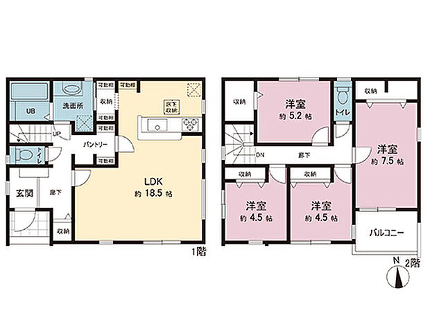 間取図です。図面と異なる場合は現況を優先させていただきます。