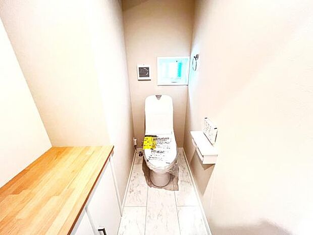 ほっと安らげるトイレ空間です。