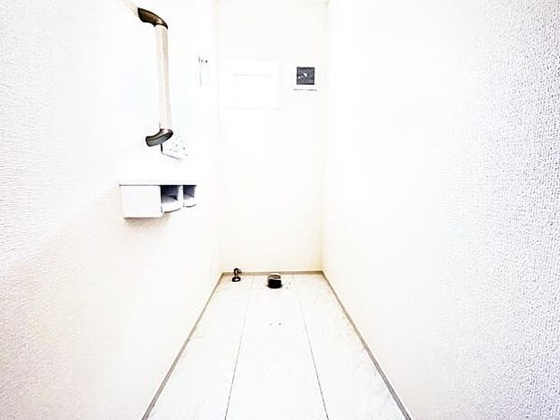 ほっと安らげるトイレ空間です。