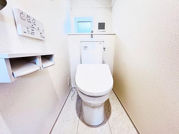 ほっと安らげるトイレ空間です。