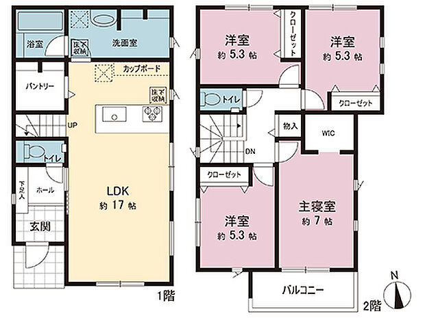 間取図です。図面と異なる場合は現況を優先させていただきます。